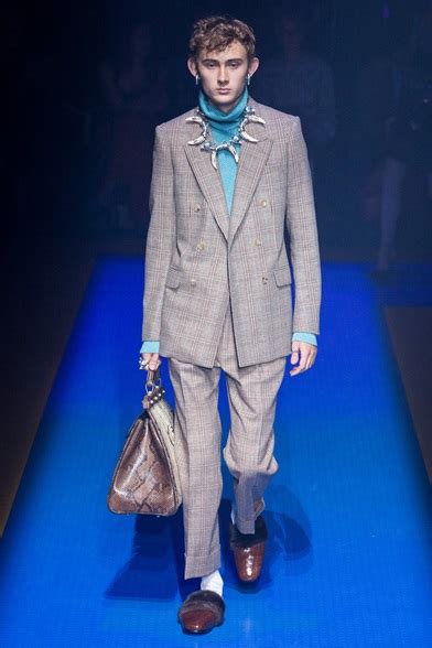 gucci collezione uomo primavera estate 2018